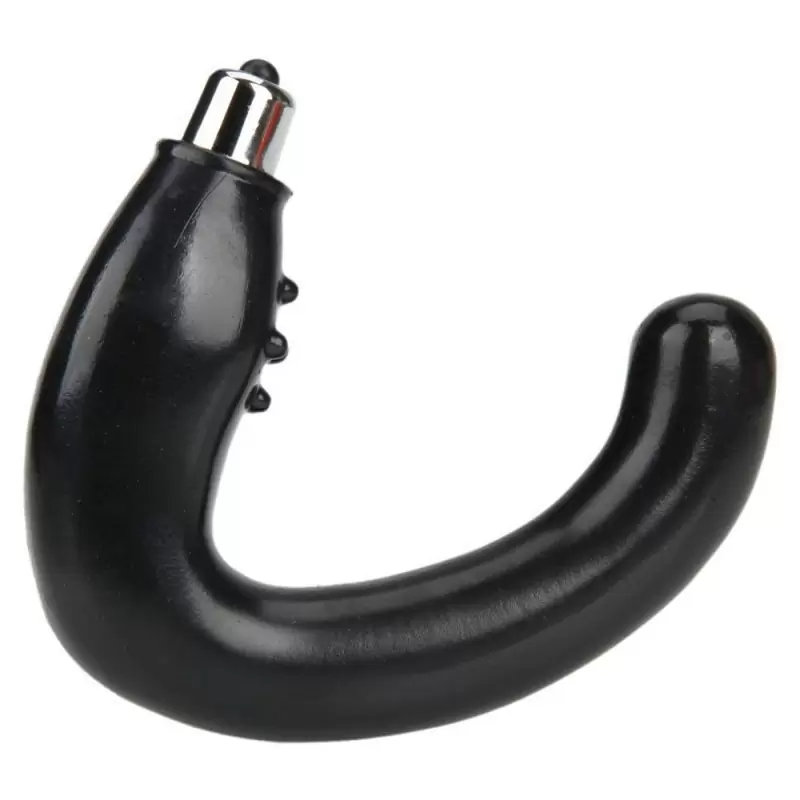 Вибростимулятор простаты и мошонки Anal Stimulate The Double Pleasure – черный 