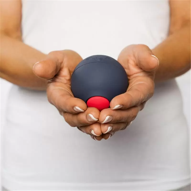 Магнитно-левитационный пульсатор Revel Body SOL с широким диапазоном вибрации – серый с красным