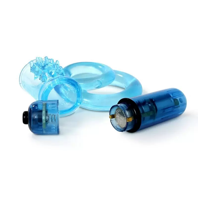 Двойное виброкольцо Screaming O - Double O 6 со стимулятором клитора – фиолетовый