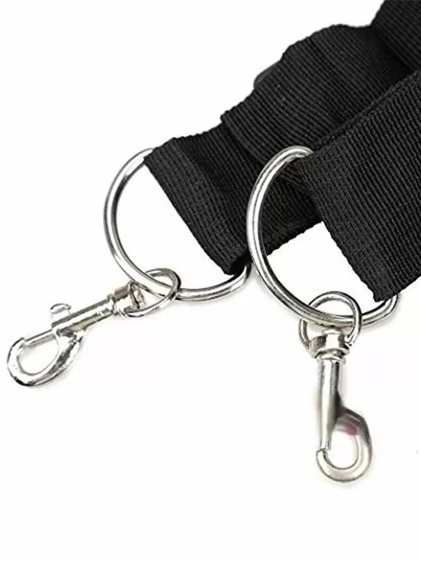 Набор бондажей Frisky, для фиксации на кровати, 7 предметов, черный