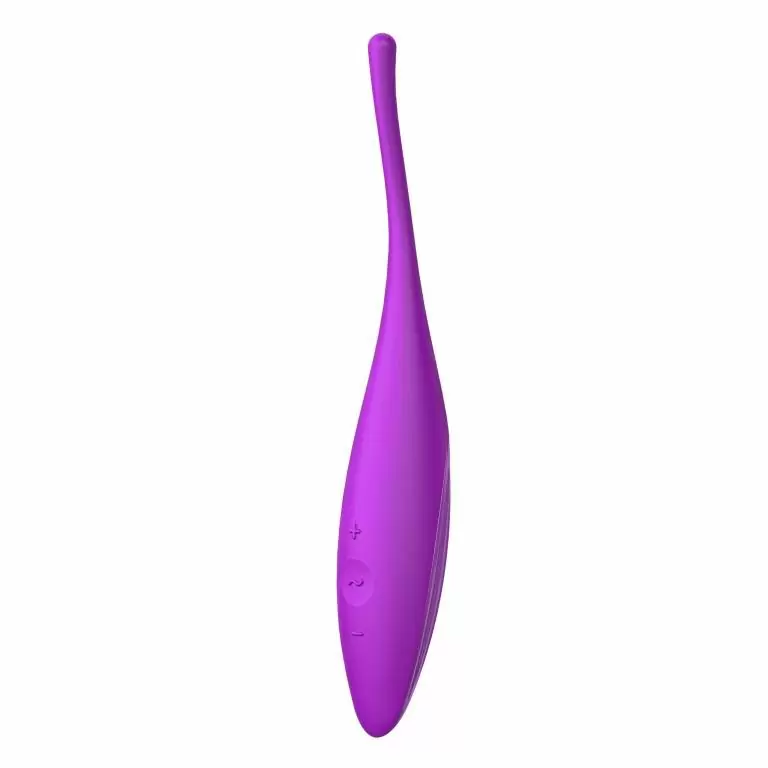 Точечный вибратор Satisfyer Twirling Joy, 17,8 см, силикон, фуксия