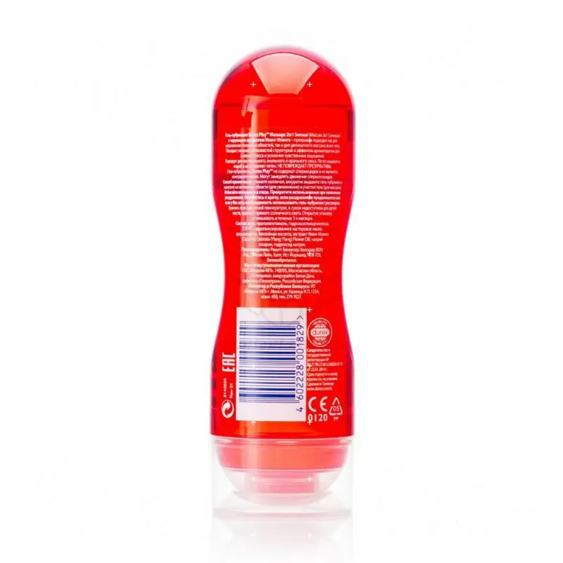 Интимная смазка-гель для массажа Durex Play 2 in 1 Sensual с чарующим иланг-илангом – 200 мл