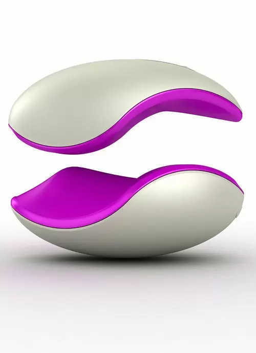 Вибратор для двоих ZINI DEUX - white