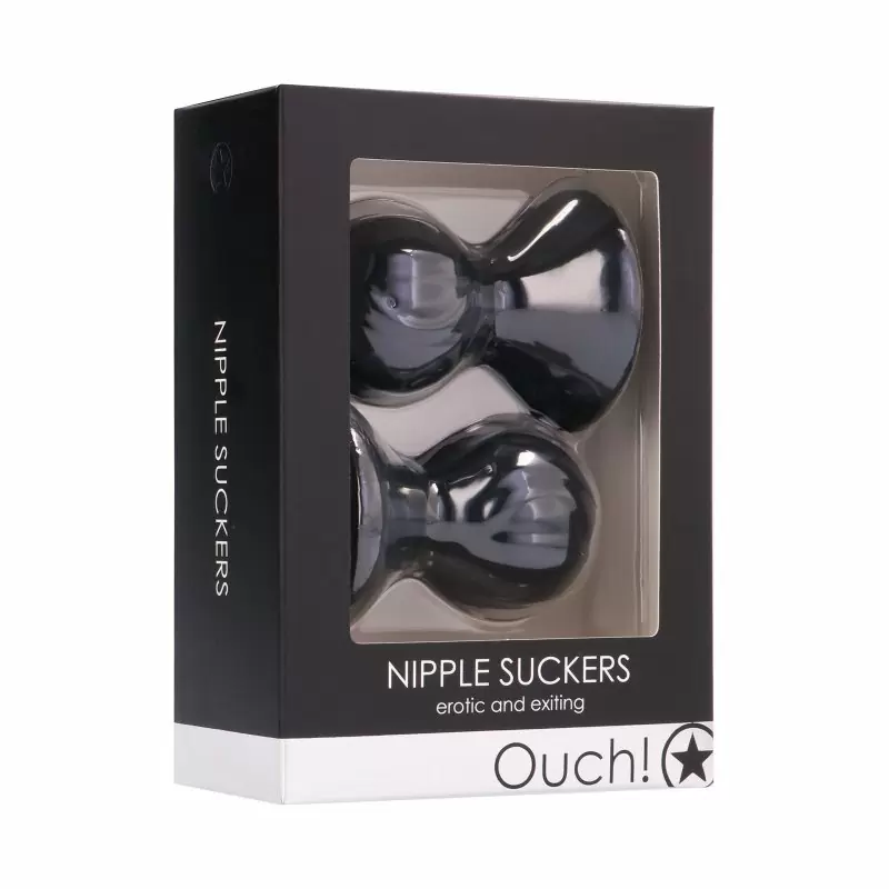 Насадки на соски из силикона Nipple suckers - Black