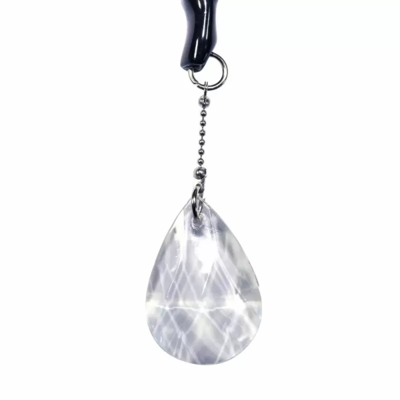 Зажимы для сосков с хрустальными подвесами Bad Kitty - черный