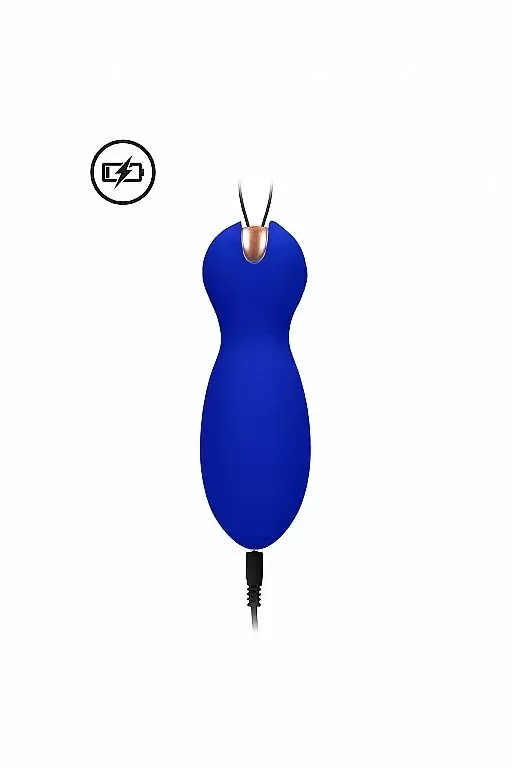 Виброшарики с вибропультом управления Purity (синие)