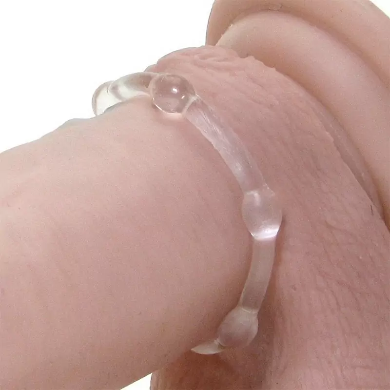 Набор из трех эрекционных колец Sex Please! Come on Love Ring Trio – прозрачные