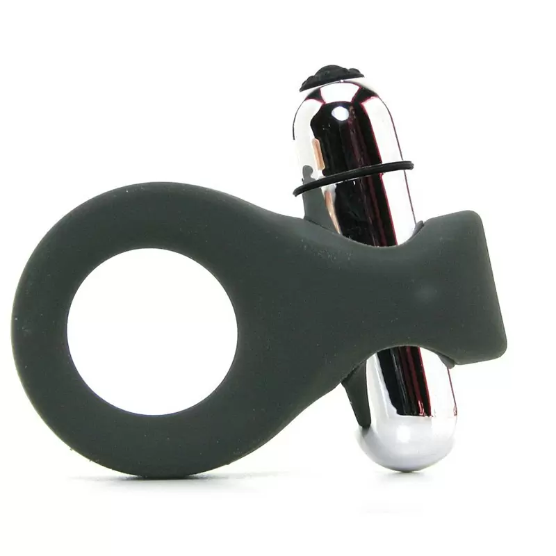 Вибро-кольцо Embrace Lover’s Ring – серое