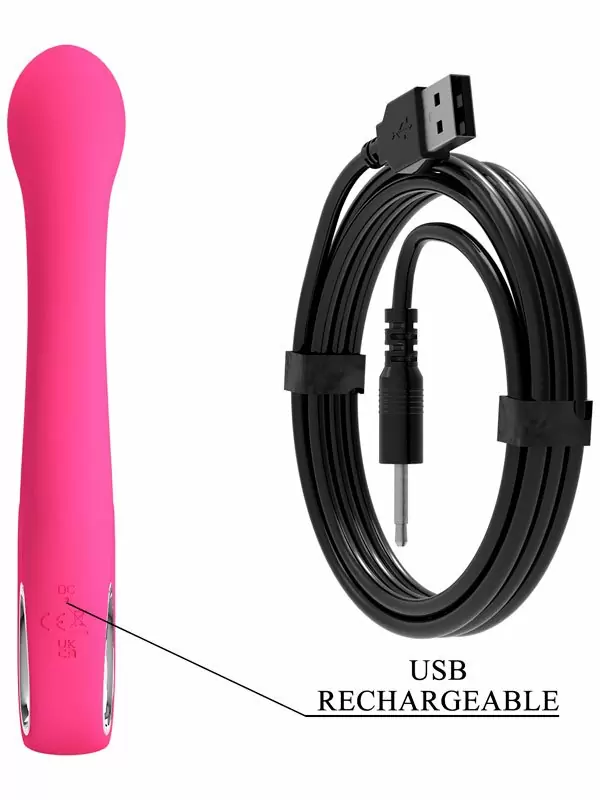 Вибратор-кролик Baile Fritz, 12 режимов, со стимуляцией зоны G, 19,8 см