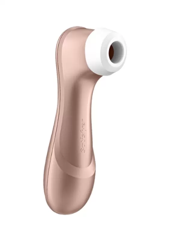 Вакуумно-волновой стимулятор клитора Satisfyer Pro 2 Next Gen, 11 режимов, 16 см, золотистый