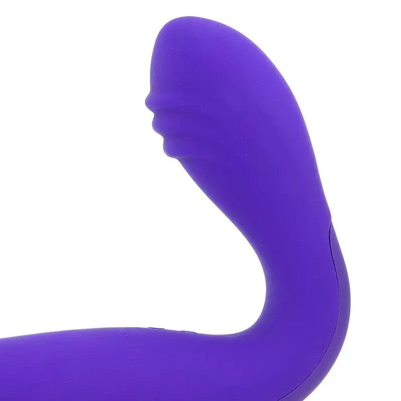 Вибромассажер Strapless Strap-On перезаряжаемый – фиолетовый	
