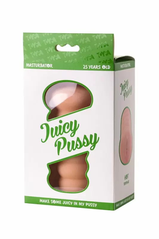 Возрастной мастурбатор TOYFA Juicy Pussy Hot 25 летняя - телесный