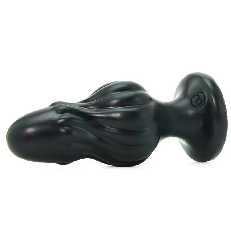 Анальная пробка Platinum Premium Silicone The Spin – черный