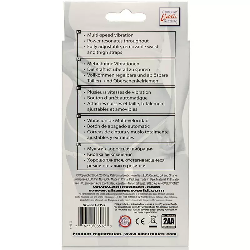 Стимулятор клитора в форме бабочки Shane's World Venus Butterfly – розовый