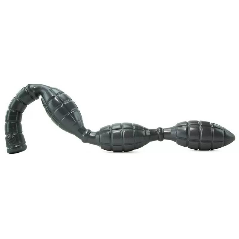 Анальная цепочка Bombshell Blast Balls – серый