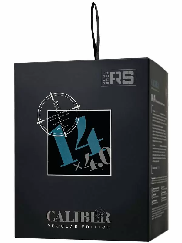 Реалистичный фаллоимитатор TOYFA RealStick CALIBER — длина 14 см, диаметр 4 см