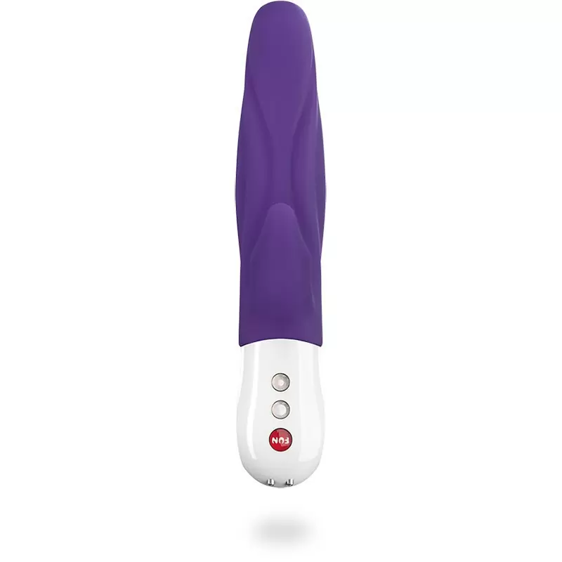 Мощный вибратор-кролик Fun Factory Lady Bi, 2 мотора, 12 режимов, силикон, фиолетовый