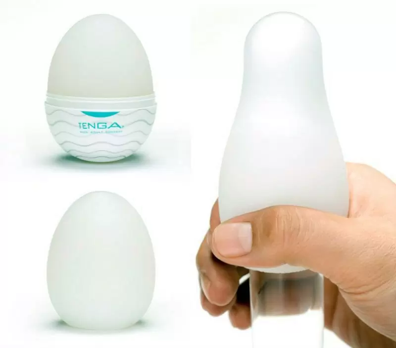 Мастурбатор-яицо Tenga Egg New Edition - прозрачный