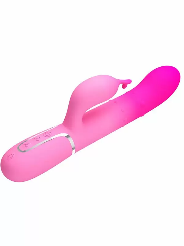 Вибратор-кролик Baile Shima, двойной мотор, 7 режимов