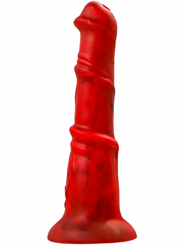 Необычный фаллоимитатор TOYFA Monster Rex, 24,5 см,8 режимов, силикон