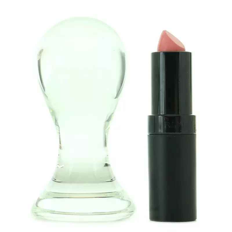 Анальный стимулятор Crystal Pops Large из стекла – прозрачный