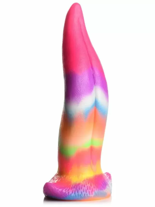 Фантазийный фаллоимитатор Creature Cocks Unicorn Kiss, 21,3 см, силикон