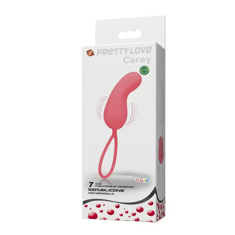 Водонепроницаемый мини вибромассажер Carey – розовый