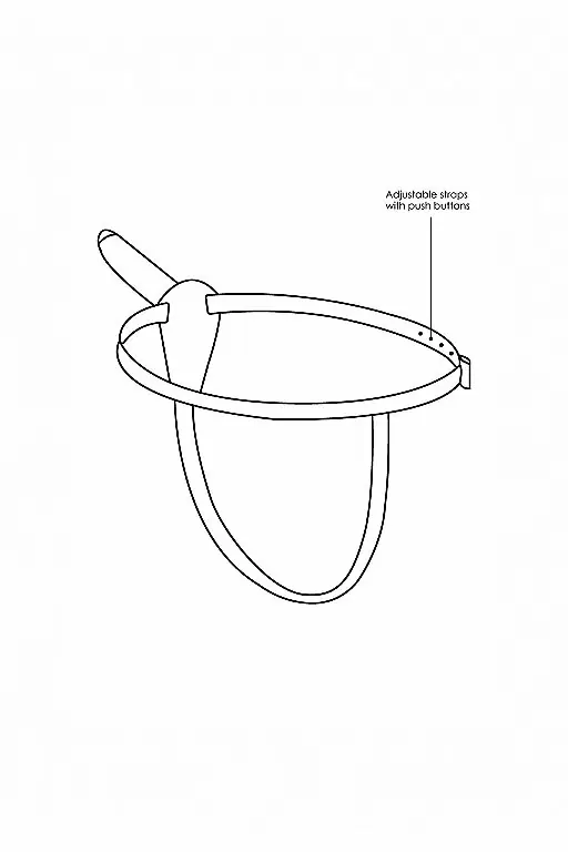 Гендерно-нейтральный страпон Adjustable от Shots Toys