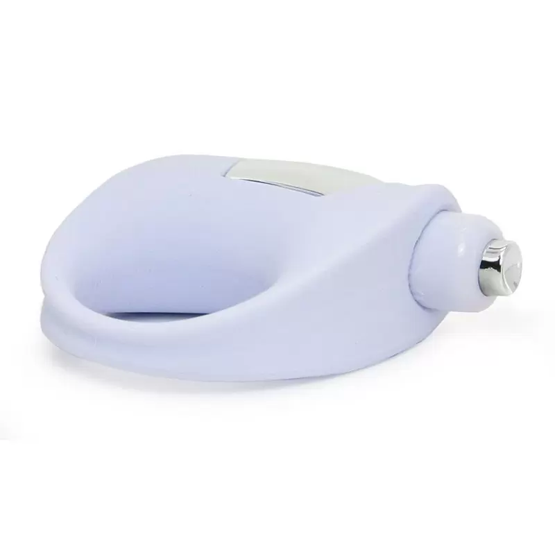 Эрекционное кольцо Ovo B8 с вибрацией – белый