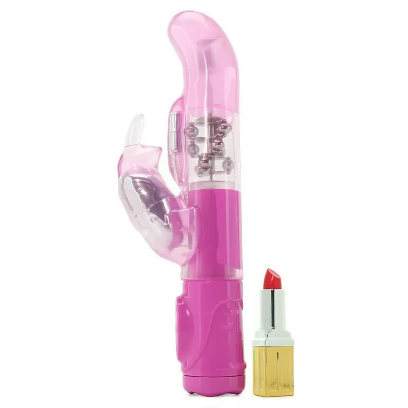 Хай-тек вибромассажер Triple G Jack Rabbit – розовый
