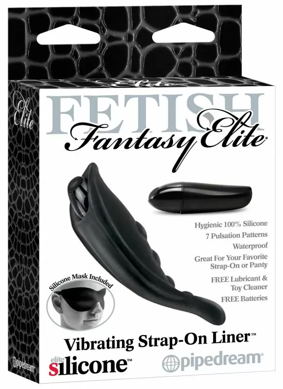 Вибромассажер клитора с трусиками Fantasy Elite - Black