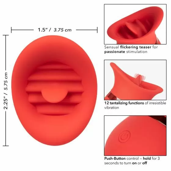 Вибратор Sweet Talker с функцией «мерцающий язычок»