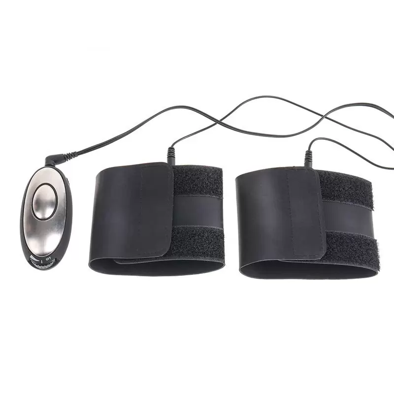 Наручники Shock Therapy для электростимуляции – черный