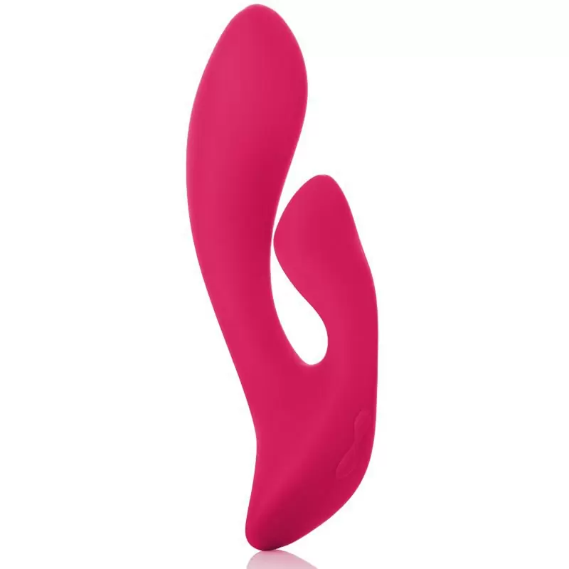 Вибромассажер со стимулятором клитора Silhouette S16 перезаряжаемый – красный