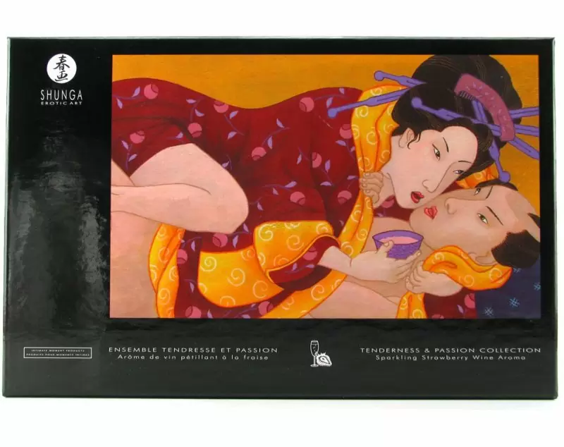 Подарочный набор Tenderness & Passion Shunga Erotic Art