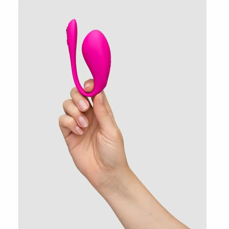 Интерактивный вибратор для пар We-Vibe Jive 2, 10,5см, с пультом Д/У, розовый