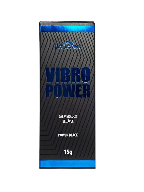 Жидкий вибратор Hot Flowers Vibro Power, мята, 15 мл