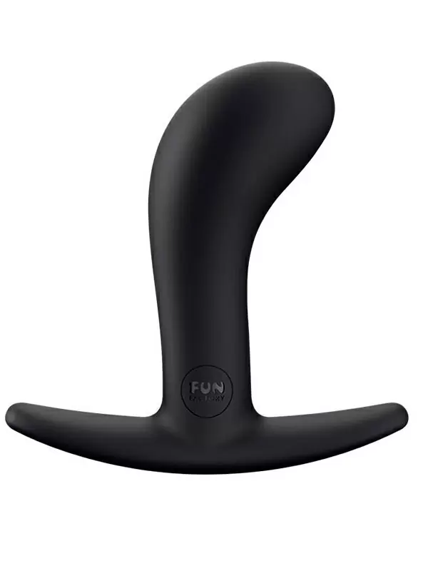 Анальная пробка Fun Factory Bootie Medium, среднего размера, 9.3 см, силикон, черная