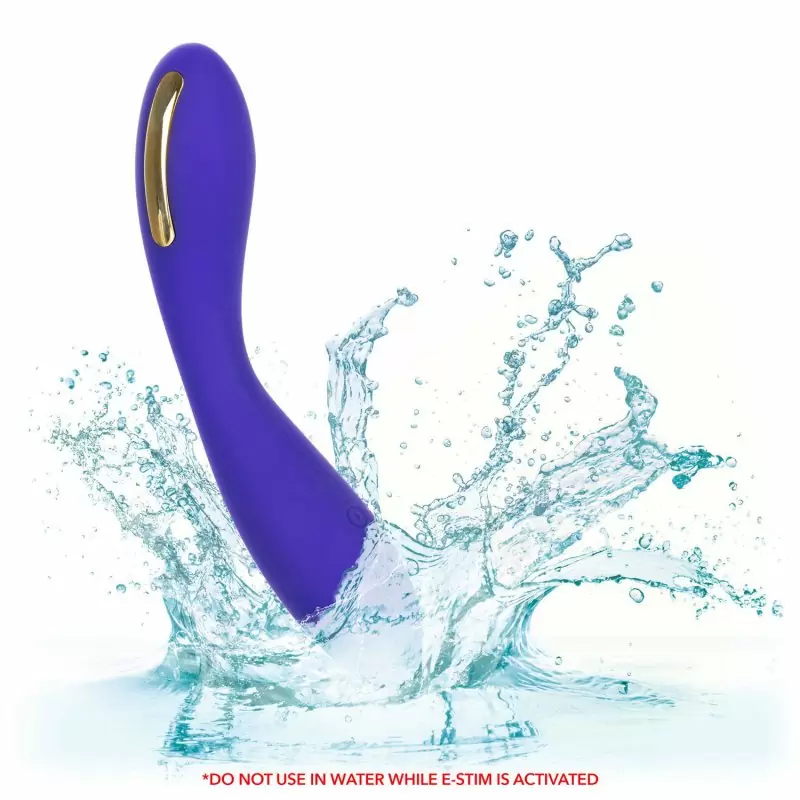 Изысканный вибратор с электростимуляцией Calexotics Impulse™ Intimate E-Stimulator Wand - фиолетовый