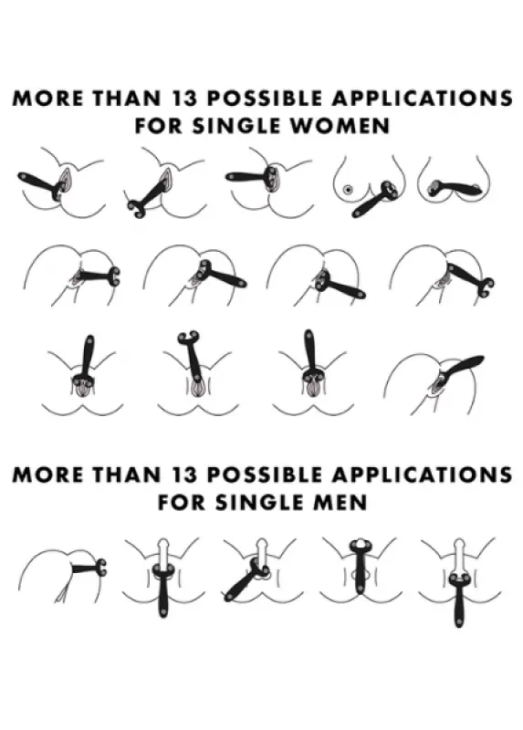 Перезаряжаемый вибромассажерSatisfyer Partner Multifun 3 East version (Blue)	