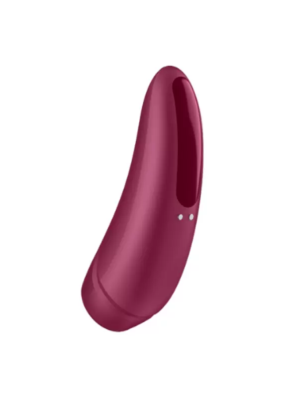 Satisfyer Curvy 1+ Красный Вакуумный стимулятор с возможностью управления через приложение