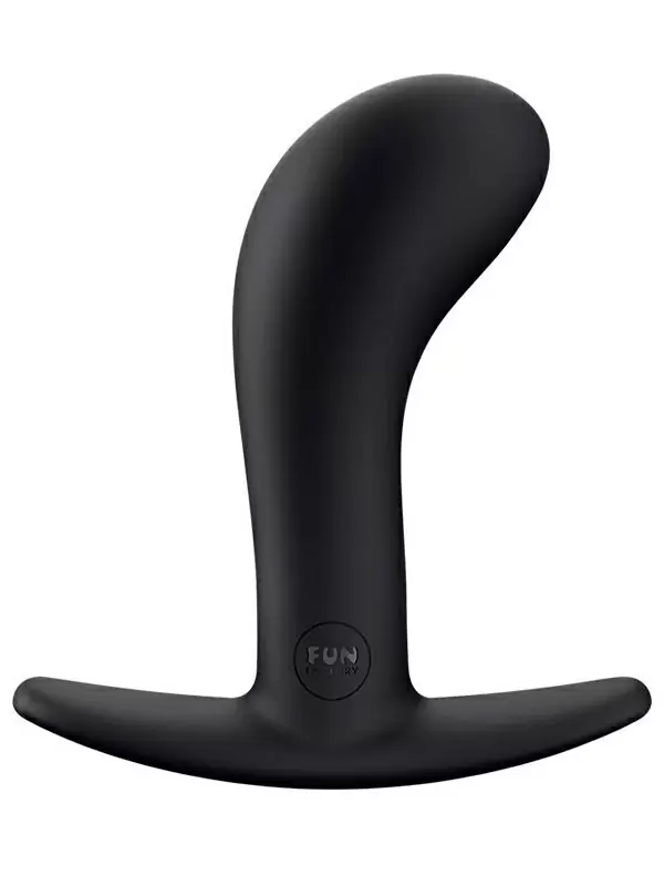 Крупная анальная пробка Fun Factory Bootie Large, 11 см, силикон, черная