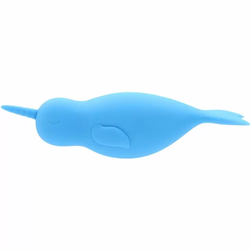 Вибромассажер Unihorn of the Sea – Neigh Mo с точечной стимуляцией, голубой