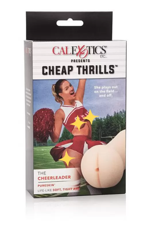 Мастурбатор анус Cheap Thrills The Cheerleader – телесный