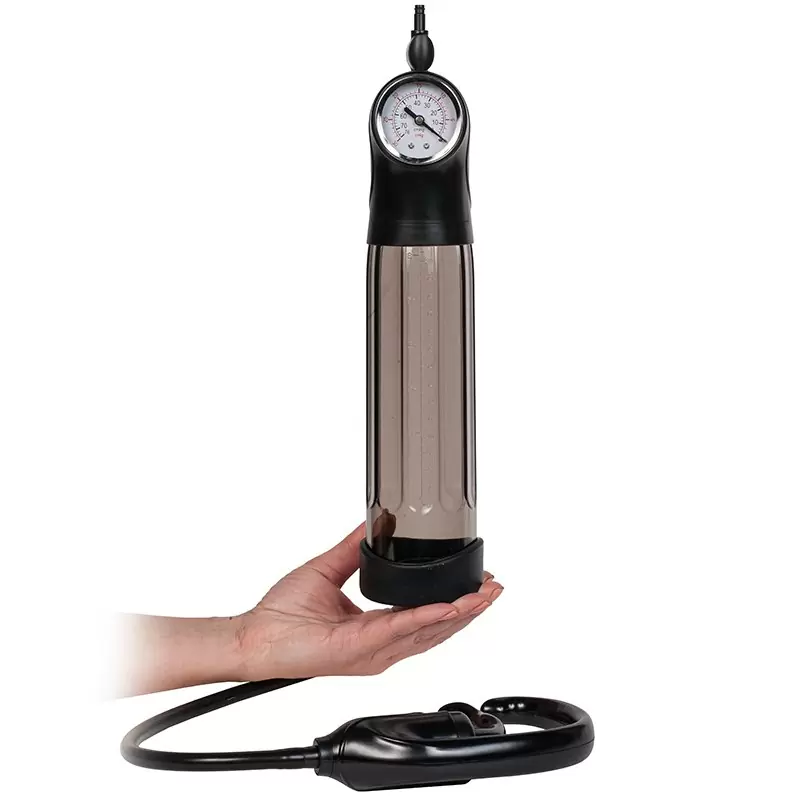 Вакуумная помпа мужская Mojo Momentum с манометром – черная