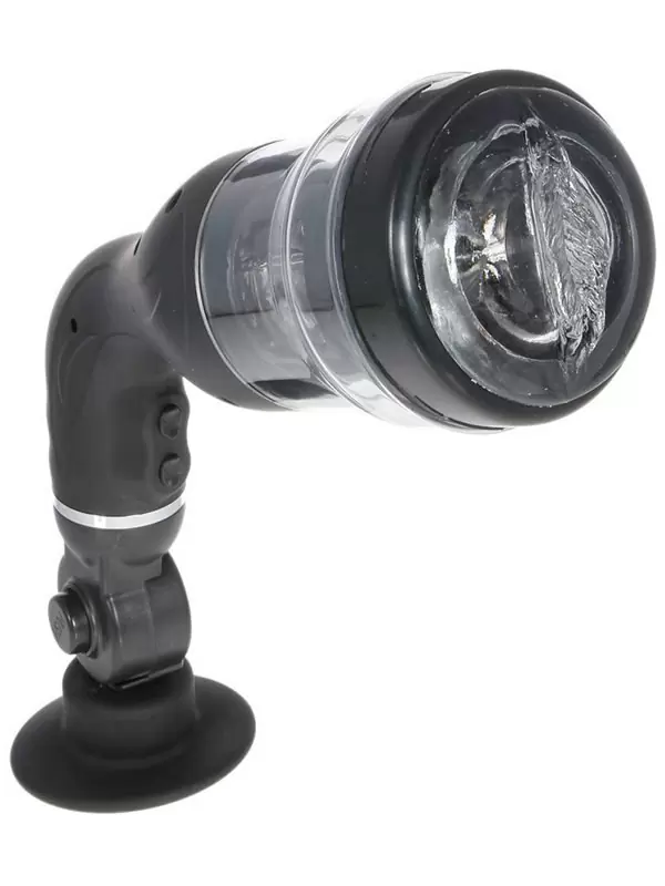 Ротатор для мастурбации Rotation Lover с поворотным креплением – черный