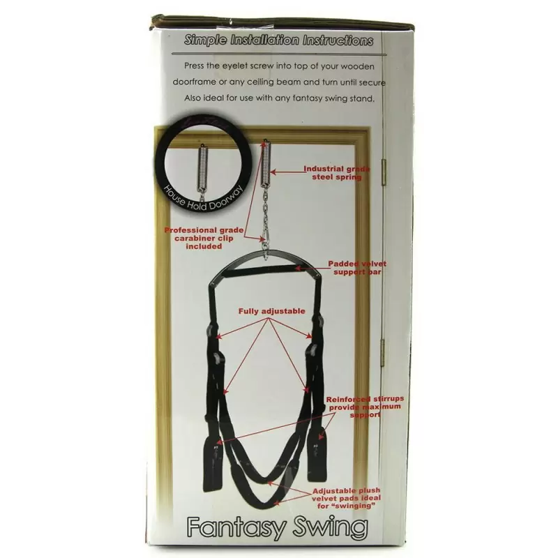 Любовные качели Fantasy Swing – черный