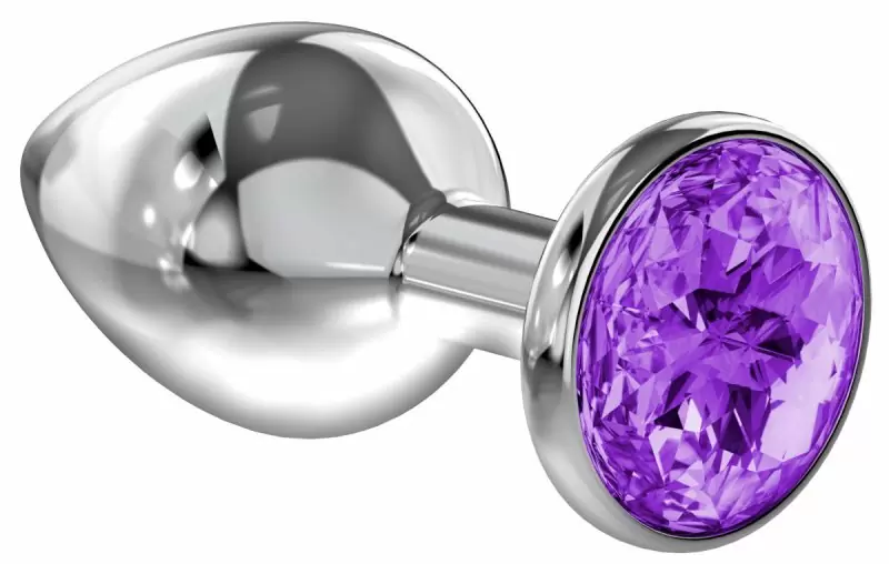 Анальная пробка Diamond Purple Sparkle Large 4010-05Lola