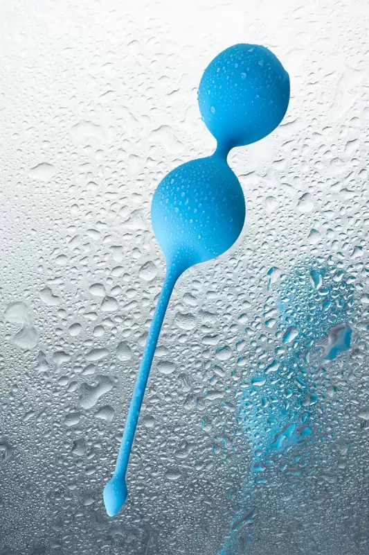 Вагинальные шарики TOYFA A-Toys – голубой