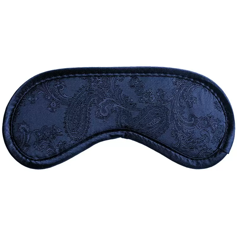 Маска на глаза Турецкие огурцы - синяя